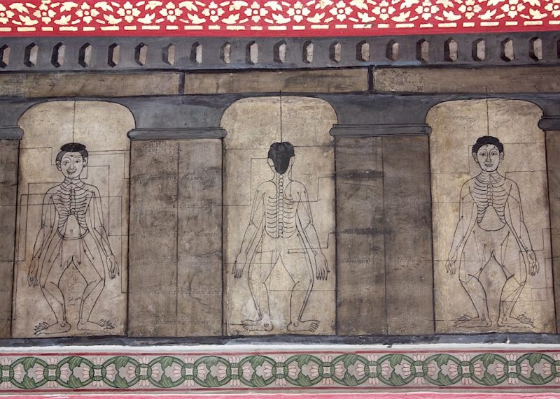 энергетические каналы в тайском традиционном массаже